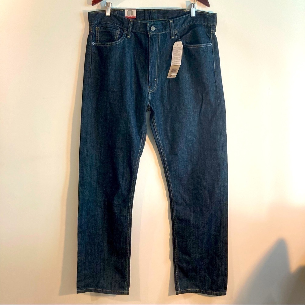 LEVI’S 505 Sz 38 x 34 Dark Wash Relaxed Fit NWT